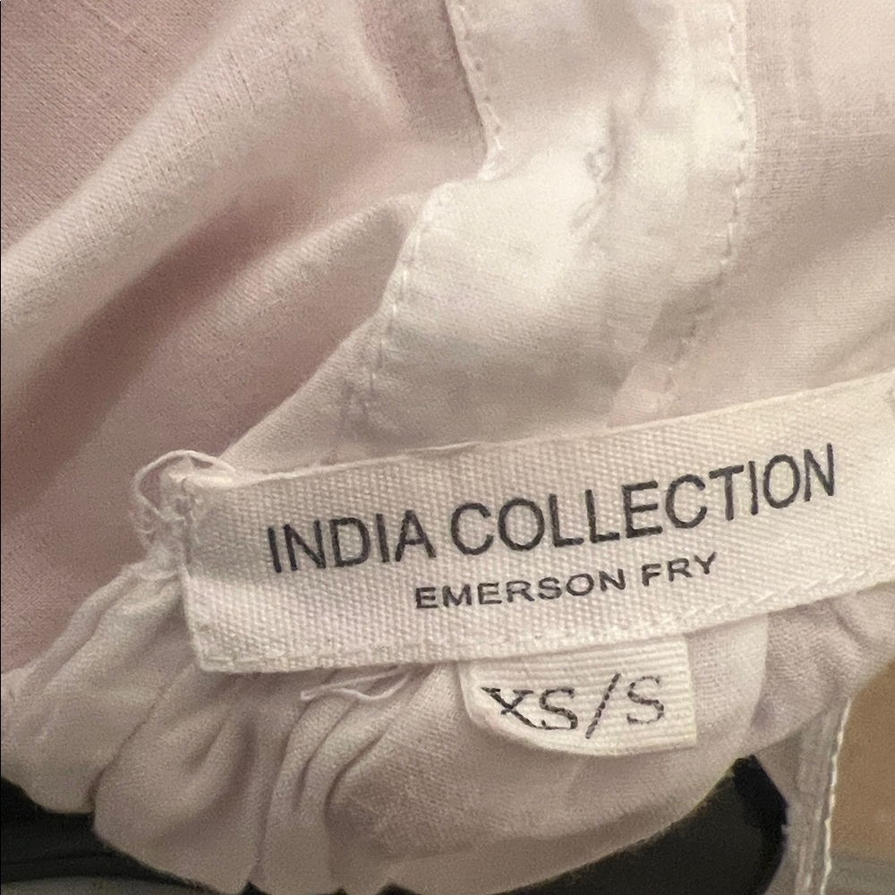 Emerson Fry India Collection  Bijou White Top Size XS/S - Picture 11 of 11